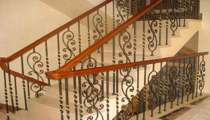 包头铁艺楼梯 包头铁艺楼梯